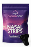 Dreamflow Wellness tiras nasales para sueño profundo y respiración clara