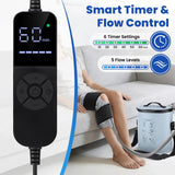 DREAMSOME controlador ajustes: personaliza tiempos y caudal para tu periodo de recuperación.