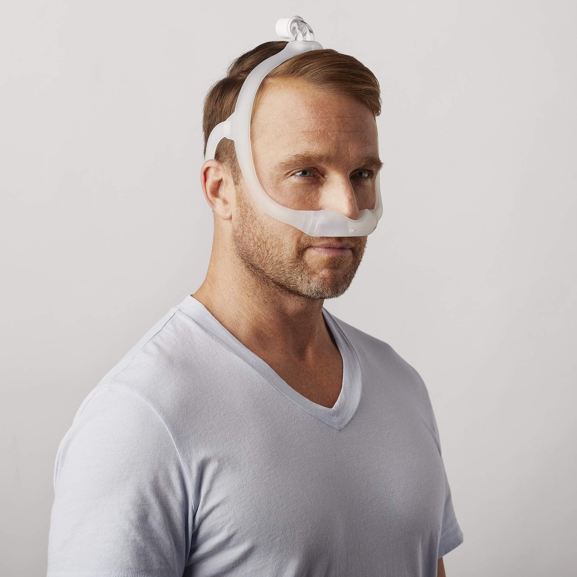 DreamWear: almohadilla nasal mediana, detalle de ajuste para uso diario