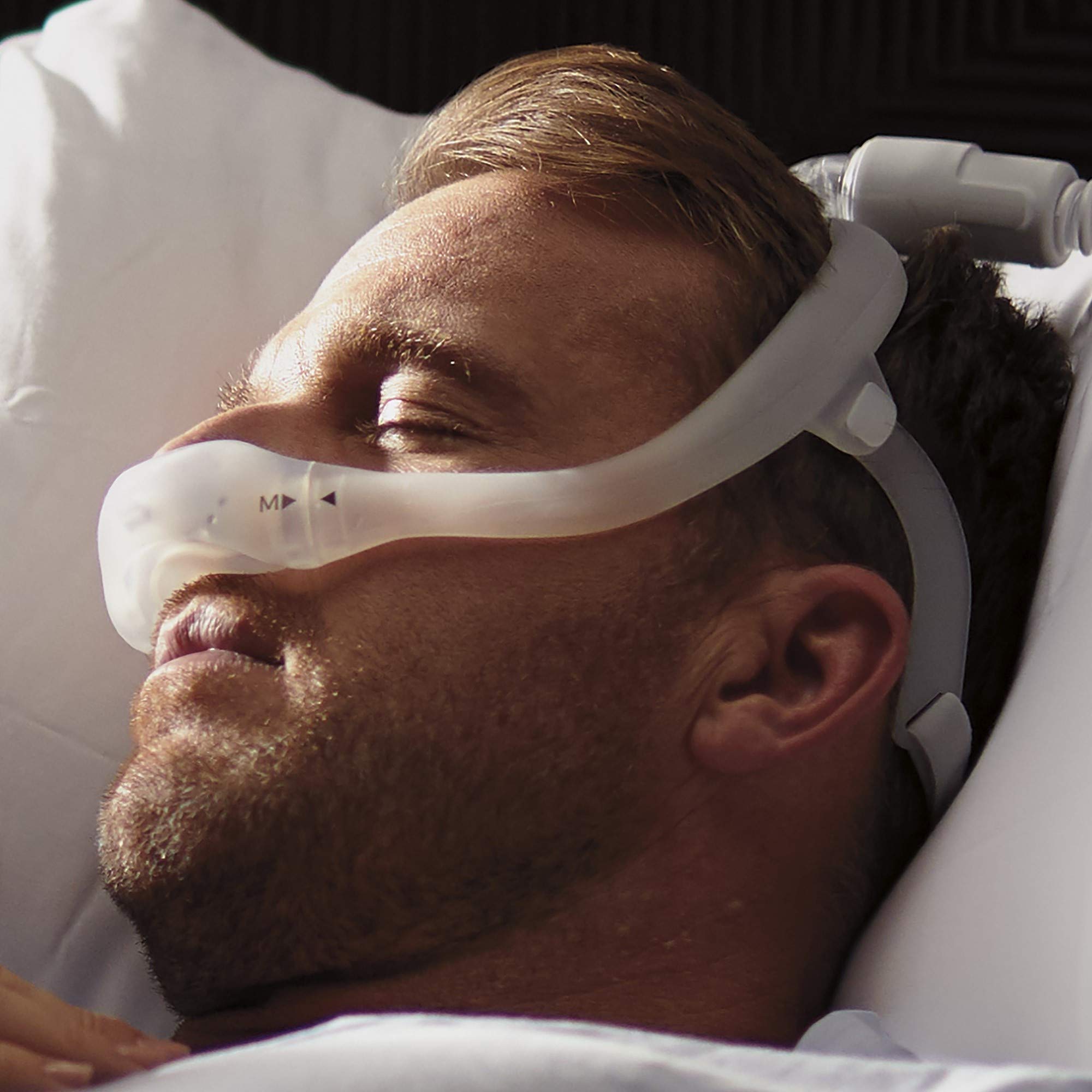 DreamWear: almohadilla nasal mediana, empaque dentro de la caja, instalación rápida