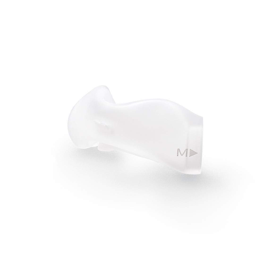 DreamWear: almohadilla nasal mediana, vista frontal, confort nocturno