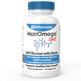 DrFormulas HairOmega DHT Blocker, cápsula suave, posible apoyo a la salud capilar.