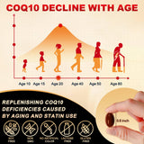 DRFOSTER CoQ10: formato de grasa con aceite de uva para facilitar la absorción.