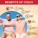 DRFOSTER CoQ10 600 mg con PQQ, apoyo a la producción de energía celular.