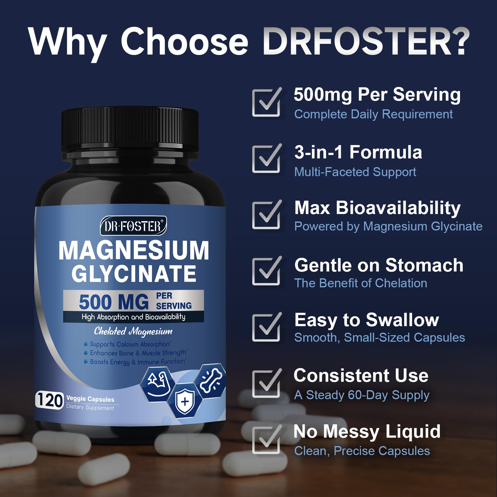 DRFOSTER etiqueta trasera nutricional detalla ingredientes clave