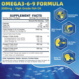 DRFOSTER Omega3-6-9 cápsulas suaves: absorción eficiente para piel y visión.