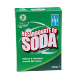 Bicarbonato Dri-Pak 500 g, envase práctico para cocina y limpieza suave
