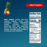 DripDrop Fruta Punch sabor premiado, delicioso para tomar cada día.
