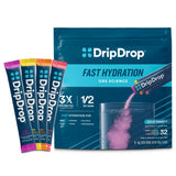 DripDrop Sandía: paquete individual para hidratación rápida durante ejercicio