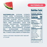 DripDrop etiqueta nutricional, lista de ingredientes y beneficios