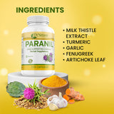 DrNatura Paranil empaque, diseño seguro para tu rutina de desintoxicación.