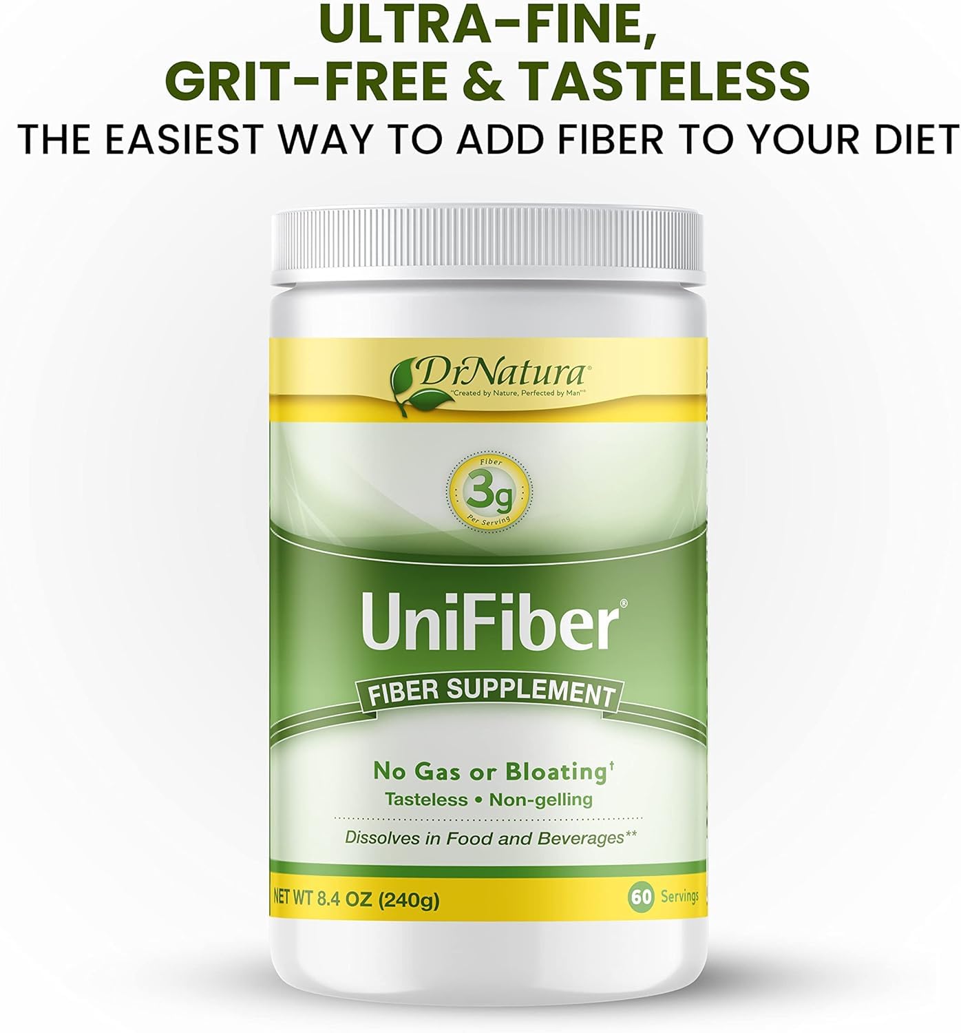 DrNatura Unifiber cucharilla medidora para dosis diaria