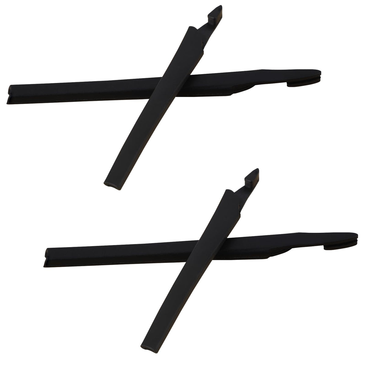 DROGO orejeras de silicona para Crosslink con compatibilidad amplia y confort.