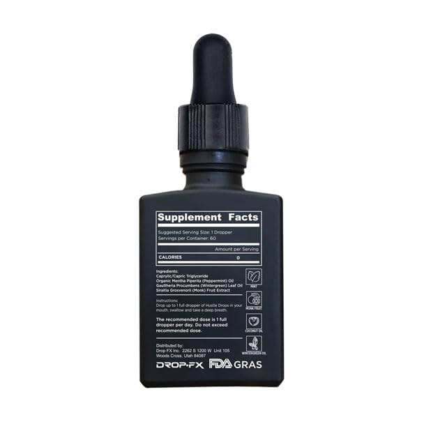 Uso pre-entrenamiento con Drop FX Hustle Drops para rendimiento