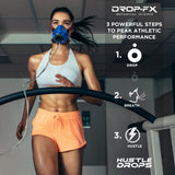 Drop FX Hustle Drops facilita respiración rápida durante el ejercicio