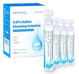 DROSOKING Salina 0,9% 15ml envases: lista para limpieza diaria.