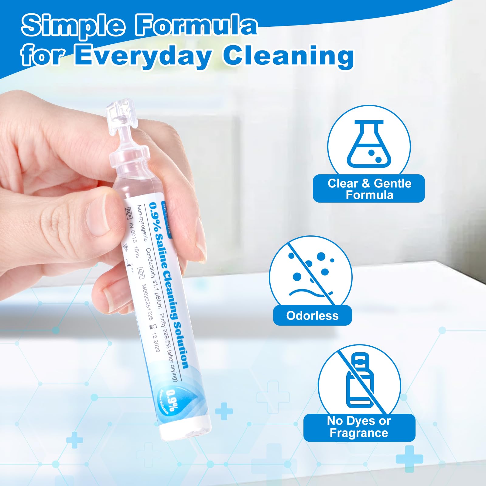 DROSOKING Salina sin fragancia: fórmula limpia para usos cotidianos.