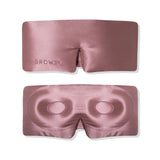 Mascarilla de seda DROWSY artesanal hecha a mano con detalle.