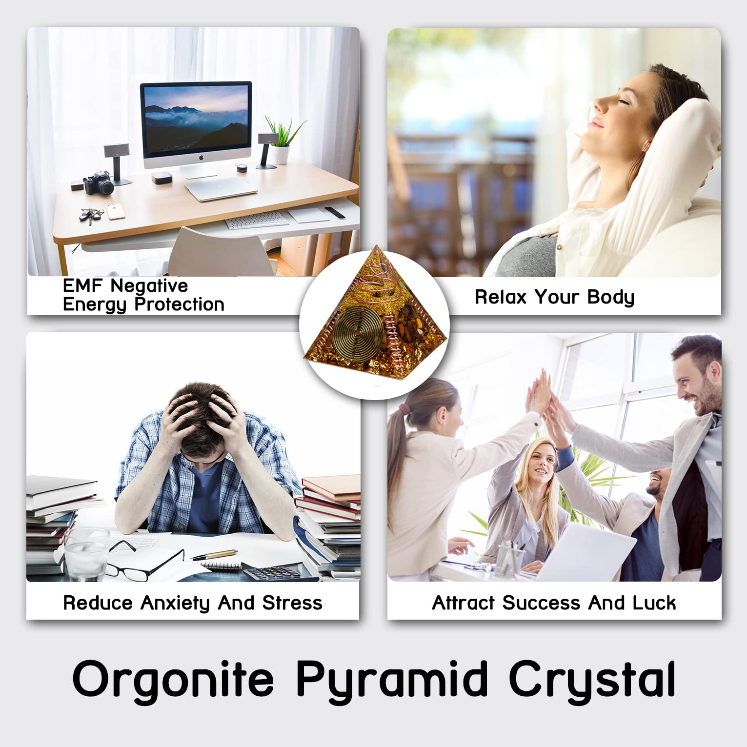 DRTMLY Regalo energético para amantes de cristales y decoración