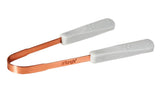 drTung's raspador de lengua de cobre, diseño higiénico y duradero.