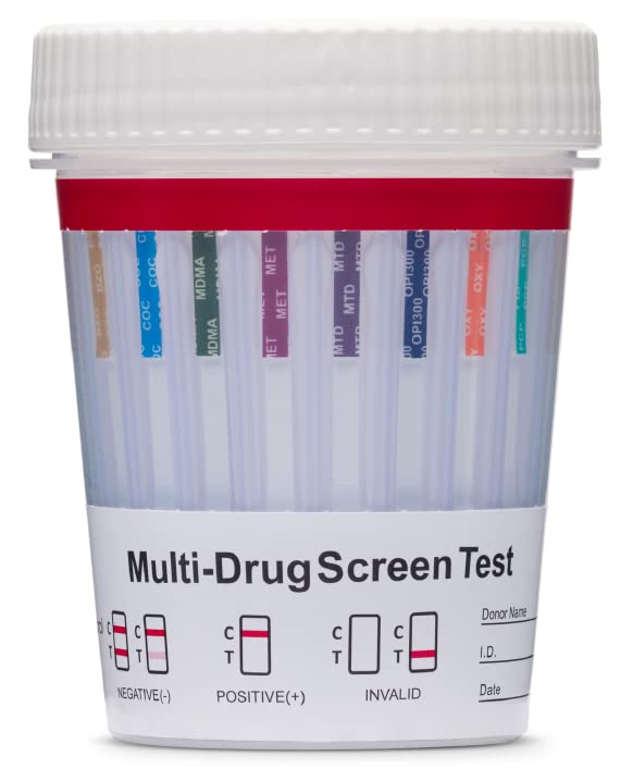 DrugExam 3 Pack con 12 tiras: prueba en orina para uso rápido en casa.