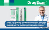 DrugExam THC Advantage: empaque y tiras fáciles de usar, listo para pruebas.