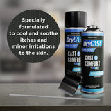 Drycast Cast Comfort: fragancia ligera que ayuda a evitar olores en el yeso.