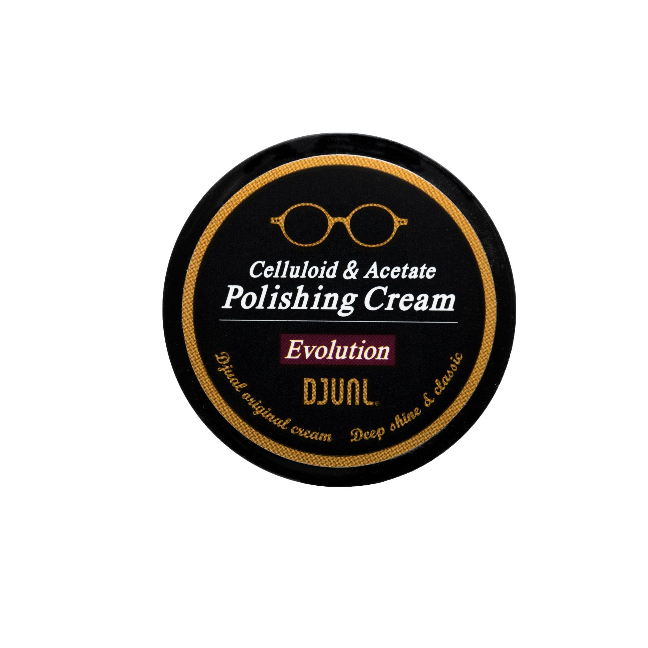 DJUAL crema pulido celuloide y acetato para monturas plásticas