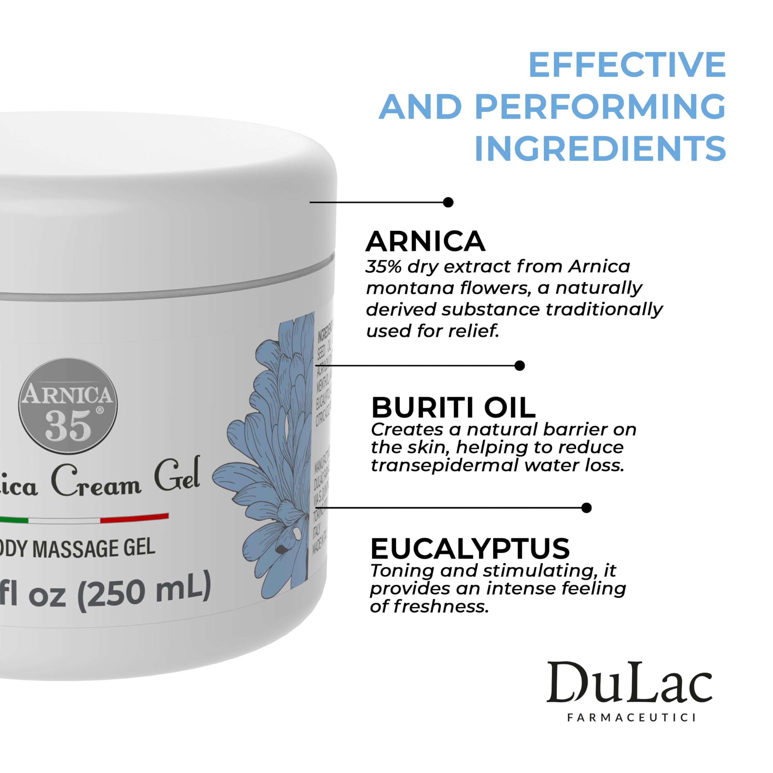 DULÀC Arnica crema-textura no grasa para piel sensible