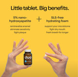 Duo Energy: masticar las tabletas para una limpieza sin desorden y rápida.