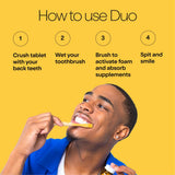 Duo Energy: remineralización suave gracias a nano-hidroxiapatita para el esmalte.