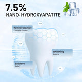 DUOYINTL pasta dental hidroxiapatita 7,5% ayuda a mantener el aliento fresco.