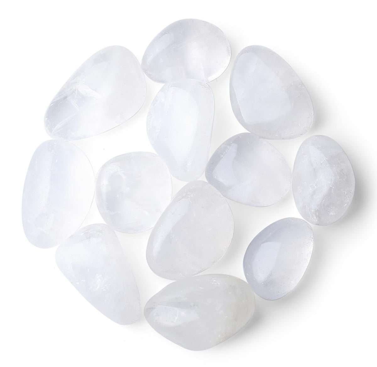 DUQGUHO cuarzo claro, piedras decorativas para embellecer escritorios y estanterías