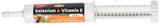 Durvet Gel de selenio y vitamina E para ovejas y cabras, envase frontal, apoyo nutricional