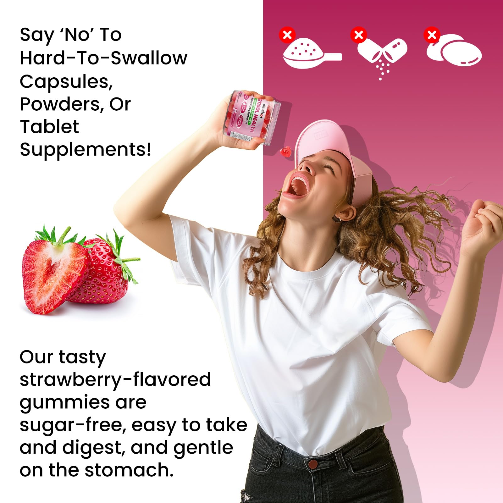duwhot Cortisol Gummies: ingredientes clave para equilibrio hormonal