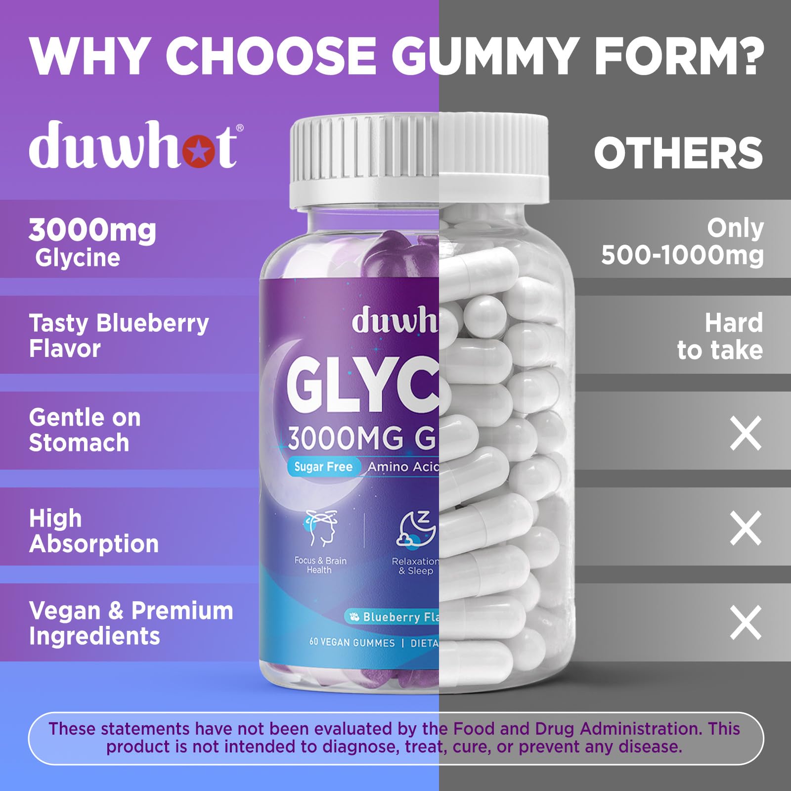 Gominas para un estilo de vida saludable y control de ansiedad leve.