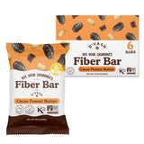 Barra D'Vash cacao con cacahuate para energía diaria y fibra.