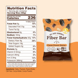 Barra D'Vash nuez pecana cacao: sabor intenso con fibra para saciedad.