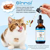 Dvoevivh Lisina para gatos, empaque de 60 ml a largo plazo