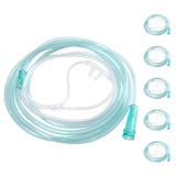 Cánula nasal suave de DWCHECK para oxígeno, comodidad en orejas y cara