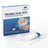 DWFKHT kit reparacion dientes moldeable: ajuste cómodo y apariencia natural.