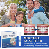 DWFKHT materiales dentadura temporal: mezcla fácil para dientes temporales.