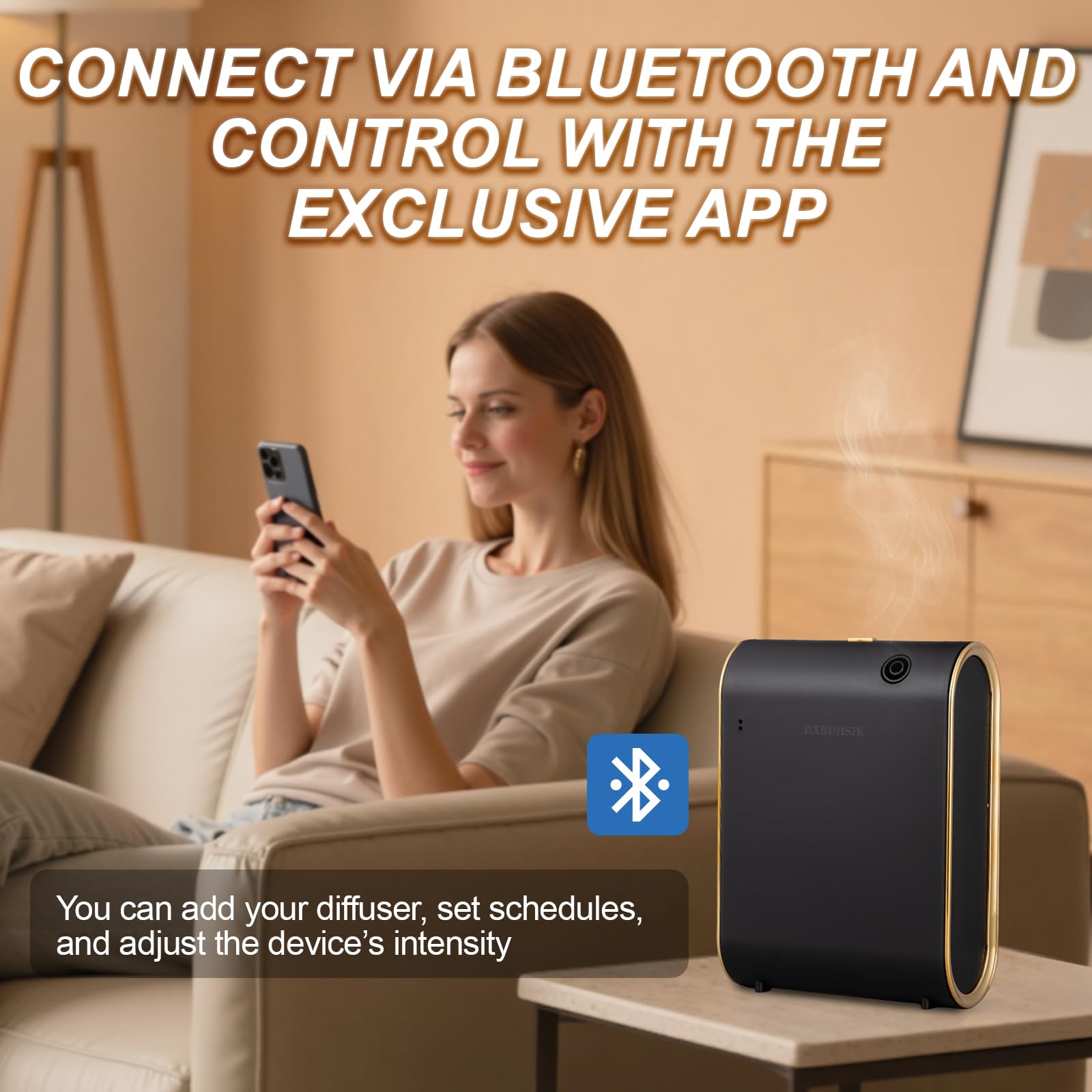 DXBDHSJK difusor silencioso para ambientes tranquilos sin ruidos