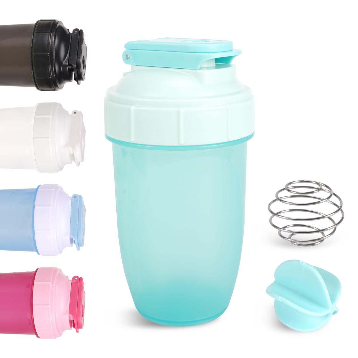 D.Y.A botella mezcladora 16oz lista para batidos, ideal para entrenamientos y viajes