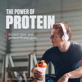 Batido rápido pre o post entrenamiento con sabor galletas y crema.