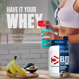 Envase práctico para quienes buscan proteína láctea rápida.
