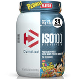 Dymatize ISO100 Fruity Pebbles en lata para recuperación muscular de rápida absorción