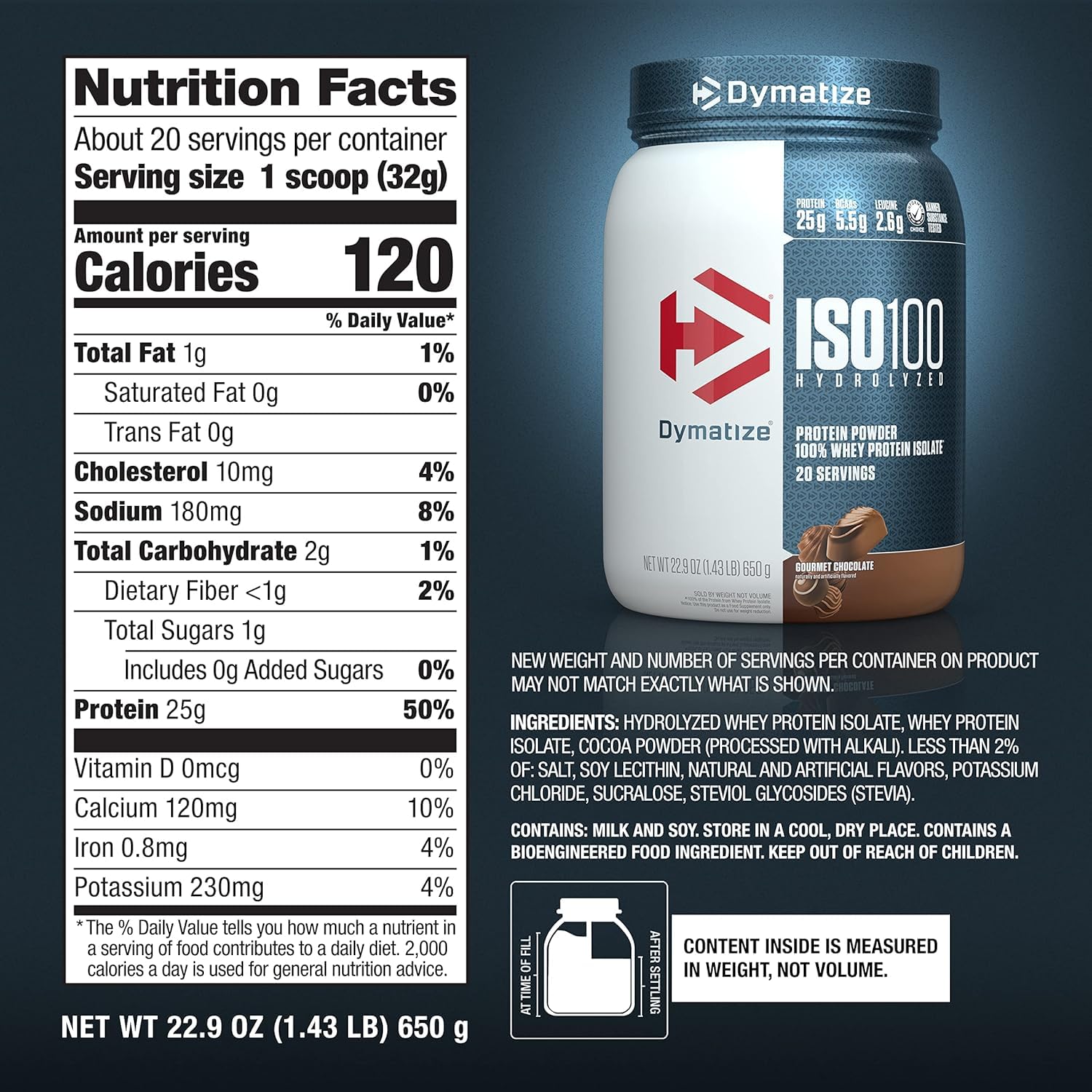 Dymatize ISO100 uso diario para desayunos rápidos