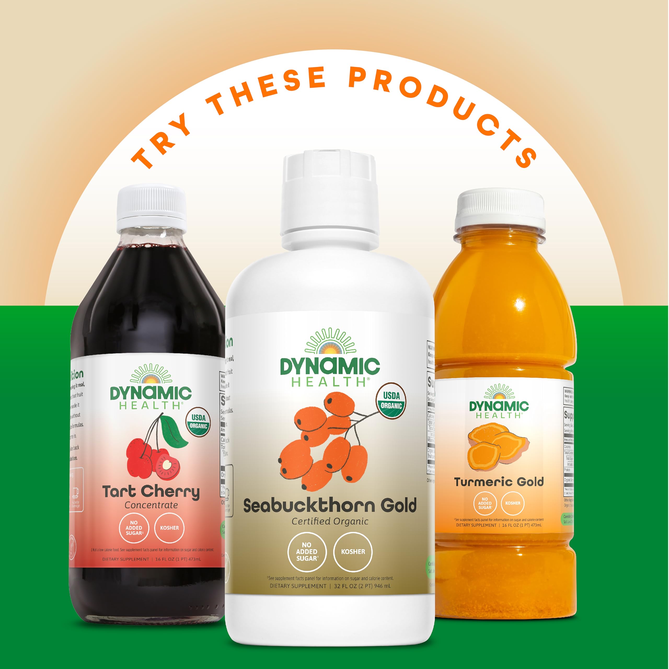 Dynamic Health Nopal Gold, envase ecológico, opción sostenible para suplementos.