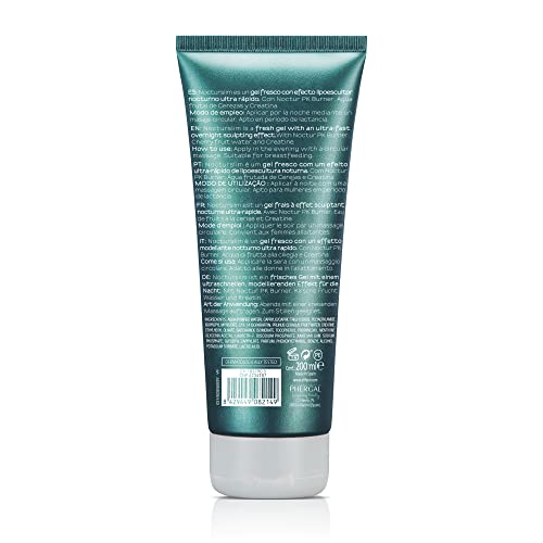 Textura de Nocturslim se absorbe rápidamente sin dejar grasa.